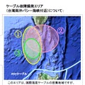 台湾南沖バシー海峡付近（ケーブル故障頻発地域）