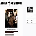 レディ・ガガによるTumblrページ「AMEN FASHION」