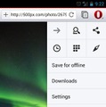Opera for Android、Off-Road