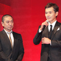 松本人志監督＆渡部篤郎／『R100』会見