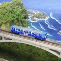 「北三陸鉄道36形お座敷車両」を使ったジオラマ例