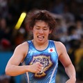 レスリングの吉田選手（2012年ロンドン・オリンピック）　(C) Getty Images