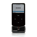 iPodと接続した「TUNEWEAR Stereo Sound Recorder for iPod」