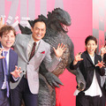 ギャレス・エドワーズ監督＆渡辺謙＆吉田沙保里＆澤穂希／『GODZILLA　ゴジラ』ジャパンプレミアレッドカーペット