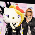 YOSHIKI（X JAPAN）＆ハローキティ／ハローキティ40thパレード「ARIGATO EVERYONE！」 in サンリオピューロランド