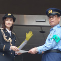 吉田羊、神奈川県警察の1日署長に！振り込め詐欺撲滅呼びかけ