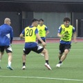 サッカー日本代表合宿（C）NHK