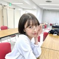 NMB48安部若菜、メガネ×スーツ姿で魅惑のOL上司に…！ ギャップあるハッシュタグにも注目 画像