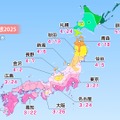 桜開花一番乗りは東京の3月21日！西・東日本は平年並～やや早い予想 画像