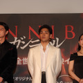 （左から）笠松将、柳楽優弥、吉岡里帆【撮影／ババショウタ】