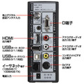 背面と各部の名称