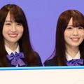 乃木坂46の賀喜遥香と筒井あやめ【撮影:浜瀬将樹】