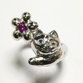 I.Cats一瀬商会「ご機嫌お花見仔猫リング」41,800円《現品限り》