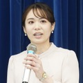 吉岡真央アナウンサー【写真:竹内みちまろ】