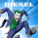 バットマンと敵キャラたちがDIESELのアンダーウェアになって登場 画像