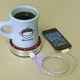 飲み物でスマホ充電……ホットにする？ アイスにする？ 画像