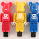 クマ型フィギュア「BE＠RBRICK」がUSBメモリになった！　バーテックスリンク、メディコム・トイとのコラボ製品 画像