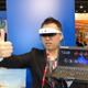 【MWC 2014 Vol.67（動画）】大阪発のウェアラブルOS「mirama」……新感覚のジェスチャー操作に関心集まる 画像