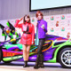 「エヴァ」の1,600万円スーパーカー披露！ 加藤夏希＆DAIGOコスプレで登場 画像