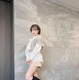 NMB48・上西怜、「超絶お気に入り」なミニスカファッション披露！「メチャ可愛い」「脚綺麗」 画像