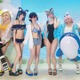 【コミケ102】『ブルアカ』『NIKKE』等の企業ブースには、水着の人気コスプレイヤーが勢揃い 画像