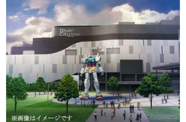 ガンダムフロント東京が4月19日オープンする。