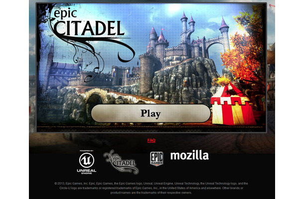 Epicと作成したデモ「Citadel」