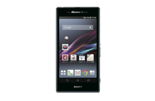 2013年冬春モデルとして発表した「Xperia Z1 SO-01F」（ソニーモバイル製）を10月24日に発売