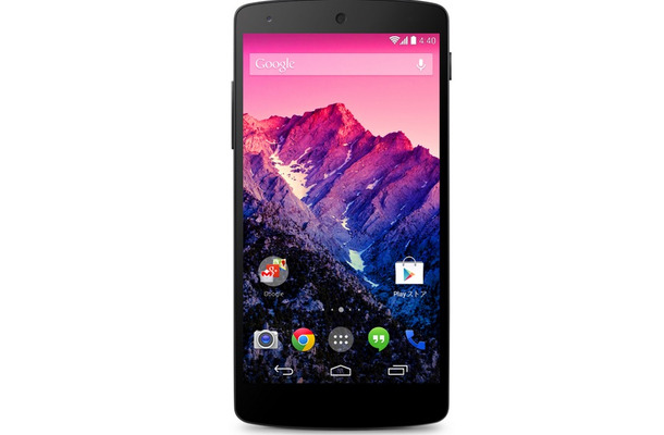 Google Android 4 4搭載の5インチスマートフォン Nexus 5 16gbモデルで39 800円 Rbb Today