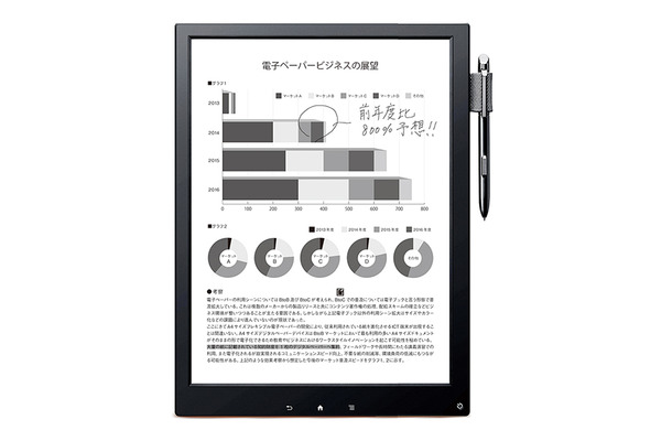 13.3型デジタルペーパー端末「DPT-S1」