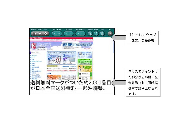 百貨店初！バリアフリー対応ショッピングサイト「三越のお中元」オープン