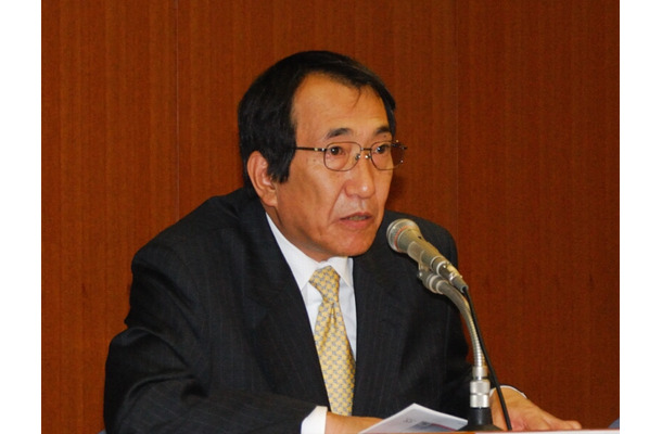 NTTドコモ代表取締役社長の中村維夫氏