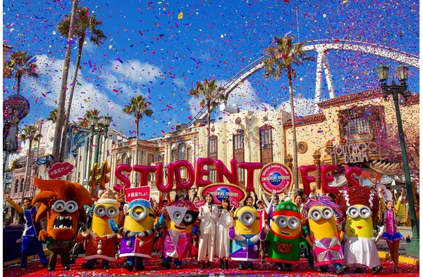 画像提供：ユニバーサル・スタジオ・ジャパン　Despicable Me, Minion Made and all related marks and characters are trademarks and copyrights of Universal Studios. Licensed by Universal StudiosLicensing LLC. All Rights Reserved. TM & (C) 2019 Universal Studios. TM & (C) Universal Studios.