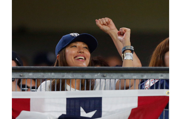 里田まい. (Photo by Jim McIsaac/Getty Images)