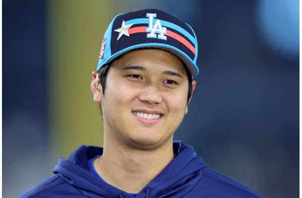 大谷翔平（Photo by Stacy Revere/Getty Images）