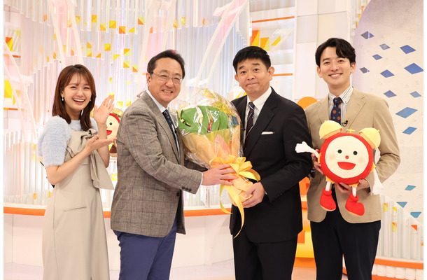 三宅正治アナが番組を卒業する『めざましテレビ』　（C）フジテレビ