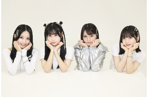 SKE48（左から入内嶋涼​​、井上瑠夏、​​中野愛理、坂本真凛）​​​​