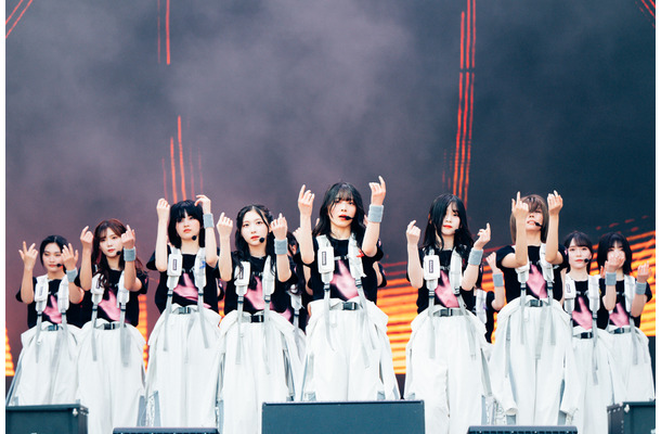 櫻坂46 Clockenflap Music & Art Festival 2024ライブ写真　カメラマン：Sherwin Wong