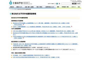 【地震】文科省が大学入試の地震による影響を発表、授業料等の徴収猶予要請も 画像