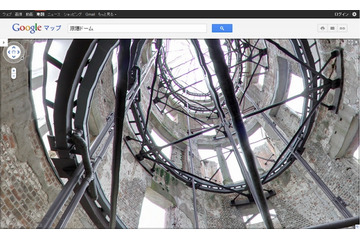 Google、原爆ドームの建物内の360度画像を公開……建物内部をウォークスルー可能に 画像