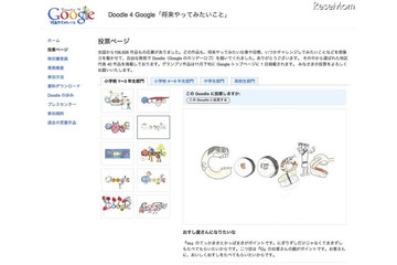 Googleのロゴコンテスト投票開始…六本木ヒルズでも受付 画像