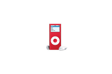 アップル、赤色のiPod nano「iPod nano （PRODUCT） RED Special Edition」を発売 画像