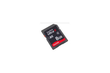 サンディスク、カードリーダーが付属する8GBのSDHCメモリーカード——Class 4に対応 画像