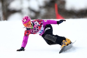 【ソチ五輪】スノーボード女子パラレル大回転、竹内選手が銀［フォトレポート］ 画像