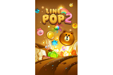 人気パズルゲーム『LINE POP』の続編は「6角形」！ 画像