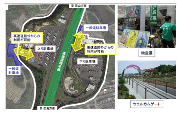 高速道路のSA・PAを沿道地域に開放へ……地域活性化の一環で 画像