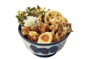 天丼てんやから期間限定メニュー「豚角煮天丼」「大江戸天丼」が登場 画像