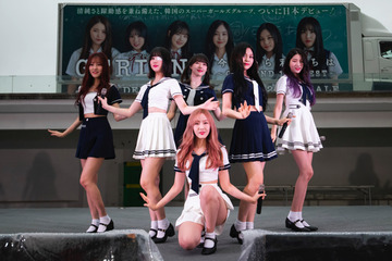 韓国発6人組ガールズグループGFRIEND、日本デビューアルバム発売記念フリーライブを敢行 画像