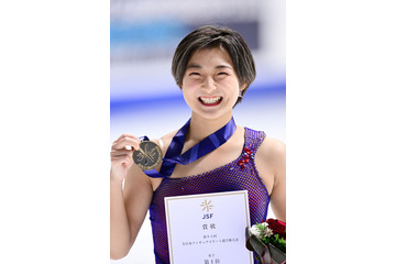 坂本花織、全日本フリーで今季世界最高をマーク！2年連続3度目の日本一！ 画像