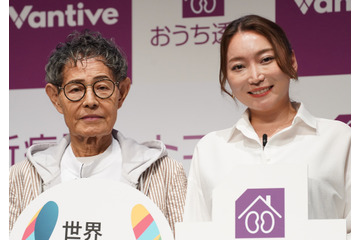 82歳の加藤茶、目標は「100歳まで舞台」…妻・綾菜とイベントでほのぼのトーク 画像